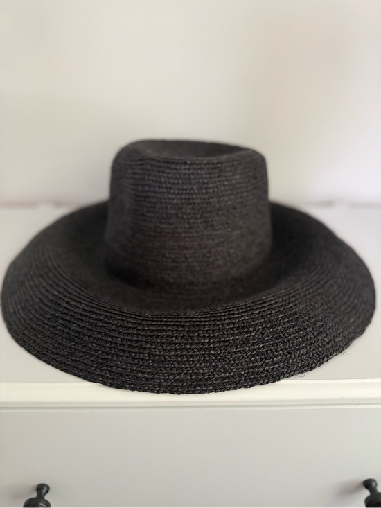 GIGI PIP Accessories - Gigi Pip Black Woven Hat